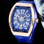 Franck Muller V45 SC DT Gold steel case Diameter 54mm watch